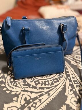 Coach Peyton Bennett Mini Satchel with Matching Wallet